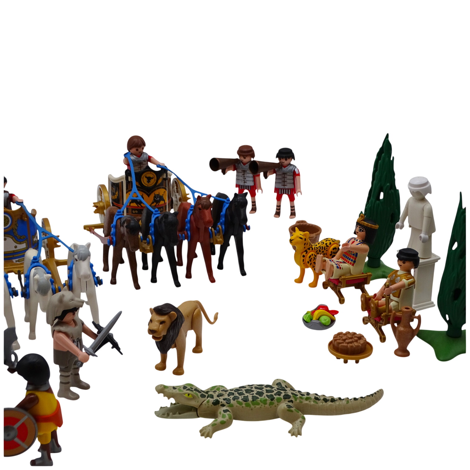 Acheter Playmobil pièce unique « Course de chars Romains et gladiateurs » d'occasion PLAYMOBIL - Dès 4 ans | Ref 13131 Très bon état - 45,00 € Playmobil pièce unique « Course de chars Romains et gladiateurs » d'occasion PLAYMOBIL - Dès 4 ans | Ref 13131 Très bon état - reconditionné disponible sur Label Emmaüs